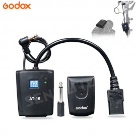 Godox AT-16 3.5mm Wireless Radio Flash Studio Flash Trigger + Receiver for Nikon Canon Fujifilm Olympus Panasonic DSLR camera