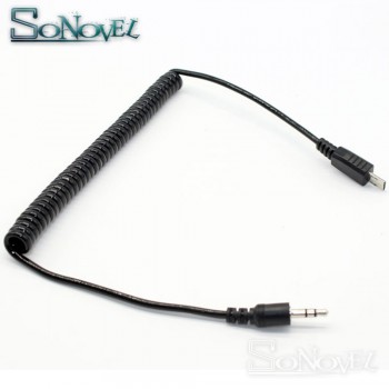 3.5mm-S2 Remote Control Shutter Connect Cable Cord for Sony A9 A7 A7R A7S A7SII A7RII A7M2 A7RIII A6500 A6300 A6000 A5100 TW-283