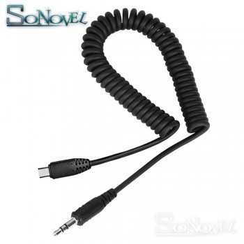 3.5mm-S2 Remote Control Shutter Connect Cable Cord for Sony A9 A7 A7R A7S A7SII A7RII A7M2 A7RIII A6500 A6300 A6000 A5100 TW-283