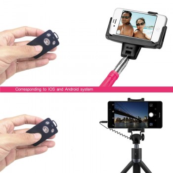 FGHGF Universal Mini Smart Bluetooth Remote Shutter Wireless Camera Control Self-timer Shutter For Android IOS