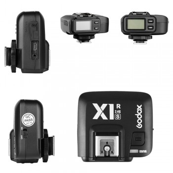 Godox X1R-C / X1R-N / X1R-S TTL 2.4G Wirelss Flash Receiver for X1T-C/N/S Xpro-C/N/S Trigger Canon / Nikon / Sony Dslr Speedlite