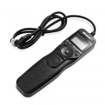 Shoot Timer Remote Control Shutter Release Cable Intervalometer for Nikon D810a D810 D800E D800 D700 D500 D300s D300 D200 D5 D4