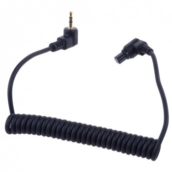 2.5 mm -C3 Off Camera shutter release cable connection for Canon 1D/5D/6D/5DII/5DIII/7D/10D/20D/30D/40D/50D flash trigger