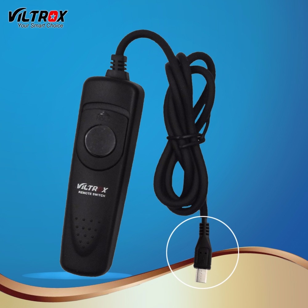 Viltrox S2 Camera Remote Shutter Release Cable Cord for Sony A9 A7 A7S A7R III A6500 A6300 RX100M2 RX100III HX50 HX60 HX400 DSLR