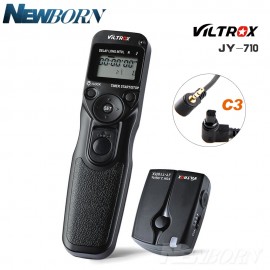Wireless Timer Remote For Canon EOS 50D 40D 30D 5Ds R 6D 7D 1DX 1Ds 5D Mark IV / 5D Mark III / 7D Mark II / 6D Mark II RS-80N3