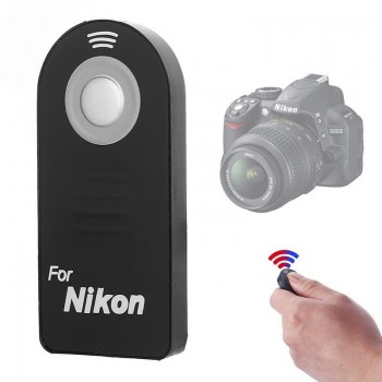 Wireless Shutter Remote ML-L3 For Nikon D7000 D5100 D5000 Shutter Release For Canon 60D 400D 450D 550D 600D SLR Camera