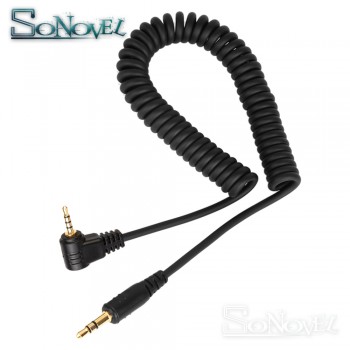 2.5mm-L1 / RS1 Remote Control Shutter Connect Cable Cord for Panasonic DC-G9 G7 G10 G85 GH5 FZ300 GF6 GH2 GH3 GH4 GH5s GX8 GX7