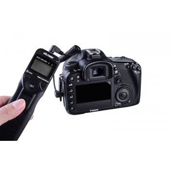 Viltrox LCD Timer Remote Shutter Release Control Cable Cord for Nikon D3100 D5600 D5300 D5500 D610 D7200 D90 D750 D7100 DF Z7 Z6