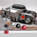 CADEN 3 pcs 11mm Concave Shutter Release Button Fujifilm X-T10 X-T20 X-T2 X-E2s X-E1 X-E2 X-PRO 2 1 for Olympus PEN-F OM-1