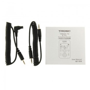 Original Yongnuo YN-622 TX YN 622C ETTL Flash Trigger With Transceivers For Canon Camera Wireless Triggers Flash Studio