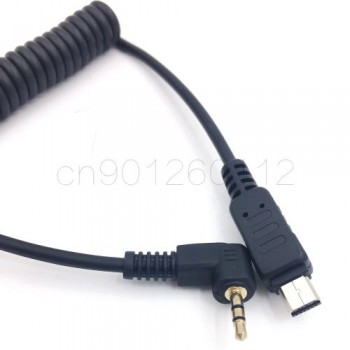 2.5mm-O1 Shutter Release Cable for OLYMPUS OM-D E-M1/E-M5/E-M5 II/E-M10/E-M10 Mark II EPL6 EPL7 EPL8 RM-UC1 Compatible Cameras