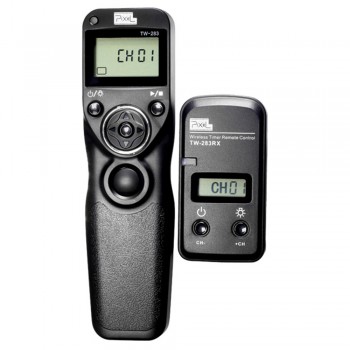 Pixel TW-283 Wireless Timer Remote Control Shutter Release Cable For Canon 60D 700D 650D 600D 550D 450D 400D 300D 1100D 1000D 5D