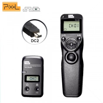 Pixel TW283 TW-283 DC2  Wireless Timer Remote Control For Nikon D750 5200 D3100 D5300 D610 D600 D5500 D90 D3300 Shutter Release