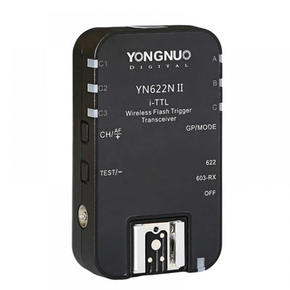 1pcs YONGNUO TTL Transceiver i-TTL 2.4G Wireless Flash Trigger YN622N II HSS 1/8000 For Nikon DSLR Camera Speedlite SB910 SB900