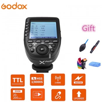Godox XPro-C XPro-N XPro-S XPro-F XPro-O Flash Trigger Transmitter 2.4G Wireless HSS TTL for Canon Nikon Sony FUJI DSLR Camera