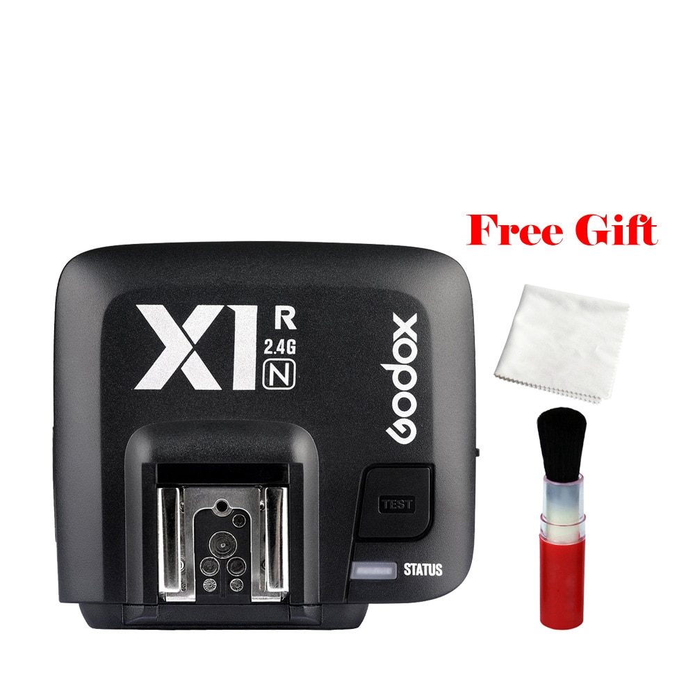 Godox X1R-N 2.4G Wireless Receiver ForTrigger Transmitter Nikon Speedlite Camera Flash DLSR D800 D3X D3
