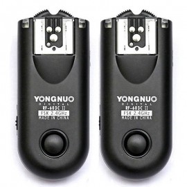 YONGNUO RF-603 II C1 RF603II C1 Wireless Flash Trigger 2 Transceivers for Canon 70D 60D 650D 700D 600D 550D 450D 100D 1100D
