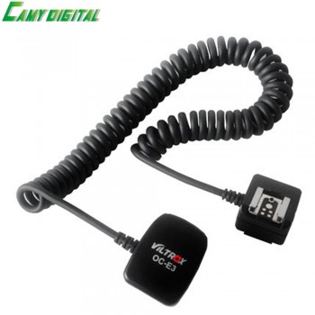 Viltrox OC-E3 E-TTL Off Camera Shoe Cord Sync cord 150cm with Safe Lock For Canon 7D/5D/5DII/5DIII/50D/40D,etc DSLR Camera Flash
