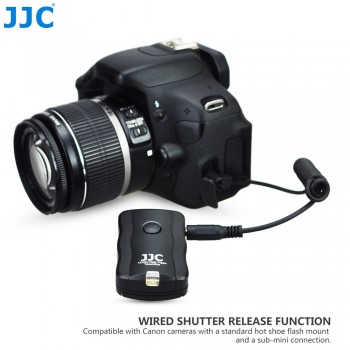 JJC Camera Flashlight Remote Control 30 Meters 433mHz 16 Channels Wireless Flash Trigger Kit for Canon/Nikon/Olympus/Pentax