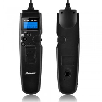 Shoot Timer Remote Control Controle Remote Shutter For Canon 5D II III 6D 7D 5Support Self-timer Interval Timer Long-exposure