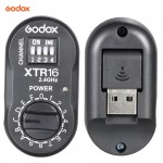Godox XTR-16 Flash Receiver 2.4G Wireless X-system for X1C X1N XT-16 Transmitter Trigger Wistro AD360/DE/QT/DP/QS/GS/GT Series