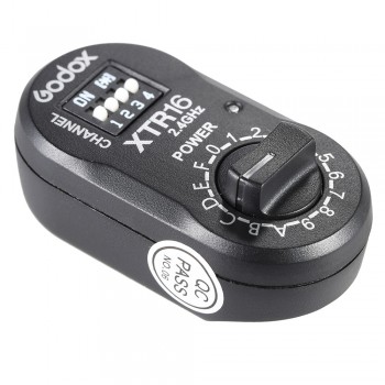 Godox XTR-16 Flash Receiver 2.4G Wireless X-system for X1C X1N XT-16 Transmitter Trigger Wistro AD360/DE/QT/DP/QS/GS/GT Series