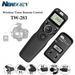 Pixel TW-283 Wireless Timer Remote Control Shutter Release (DC0 DC2 N3 E3 S1 S2) Cable For Canon Nikon Sony Camera TW283