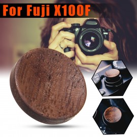 Wooden Surface Camera Soft Shutter Release Button for Fuji X100F for FujiFilm X100F Camera Replacement Accessories
