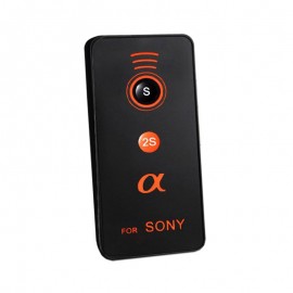 1PCS Wireless IR Remote Control for Sony NEX-5 A580 A560 A550 A500 A450 A900 A700 NEX-5 NEX-5N NEX-5R NEX-7 NEX-6