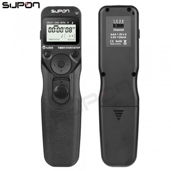 SUPON 710II/C3 2.4GHZ FSK Wireless Remote Shutter Controller Set Time Lapse Intervalometer Timer Cable for CANON C3