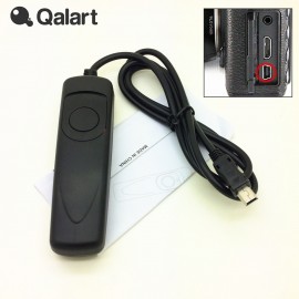 QALART Shutter Release Cable Cord Wired Remote Control Replace RR-80 RR80 for Fujifilm X-E1 XE1 Fuji X E1