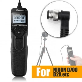 Timer Remote Shutter Release Control Cable Cord for NIKON D2HS D2H D1X D1H D1D800 D800E D810 D700 D300S D300 D200 D100  F5 F100