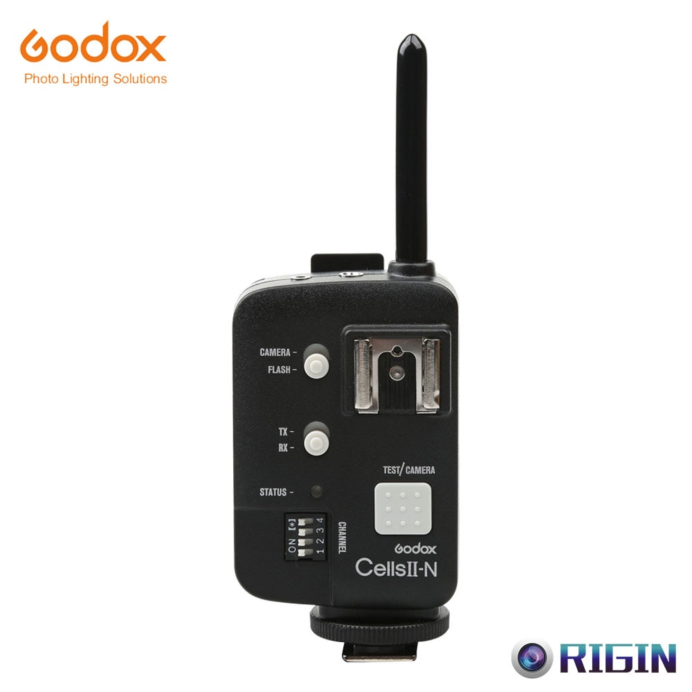 Godox Wireless Remote Trigger CELLS-II All-in-1 Only the Receiver High Speed Sync 1/8000s (For Nikon) Free Shipping