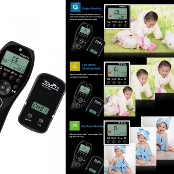 YouPro YP-870 II DC0 Wireless Shutter Timer Remote for Nikon D810 D800 D700 D500 D3s D100 D1 F100 F5 Fujifilm S5 pro S3 pro