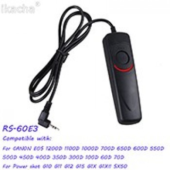MC-30 MC-DC2 RS-60E3 RS-80N3 RR-90 RM-UC1 RM-VPR1 Remote Shutter Release Control Cord for Canon Nikon Olympus Sony Camera