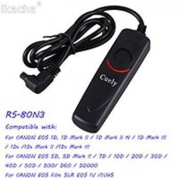MC-30 MC-DC2 RS-60E3 RS-80N3 RR-90 RM-UC1 RM-VPR1 Remote Shutter Release Control Cord for Canon Nikon Olympus Sony Camera