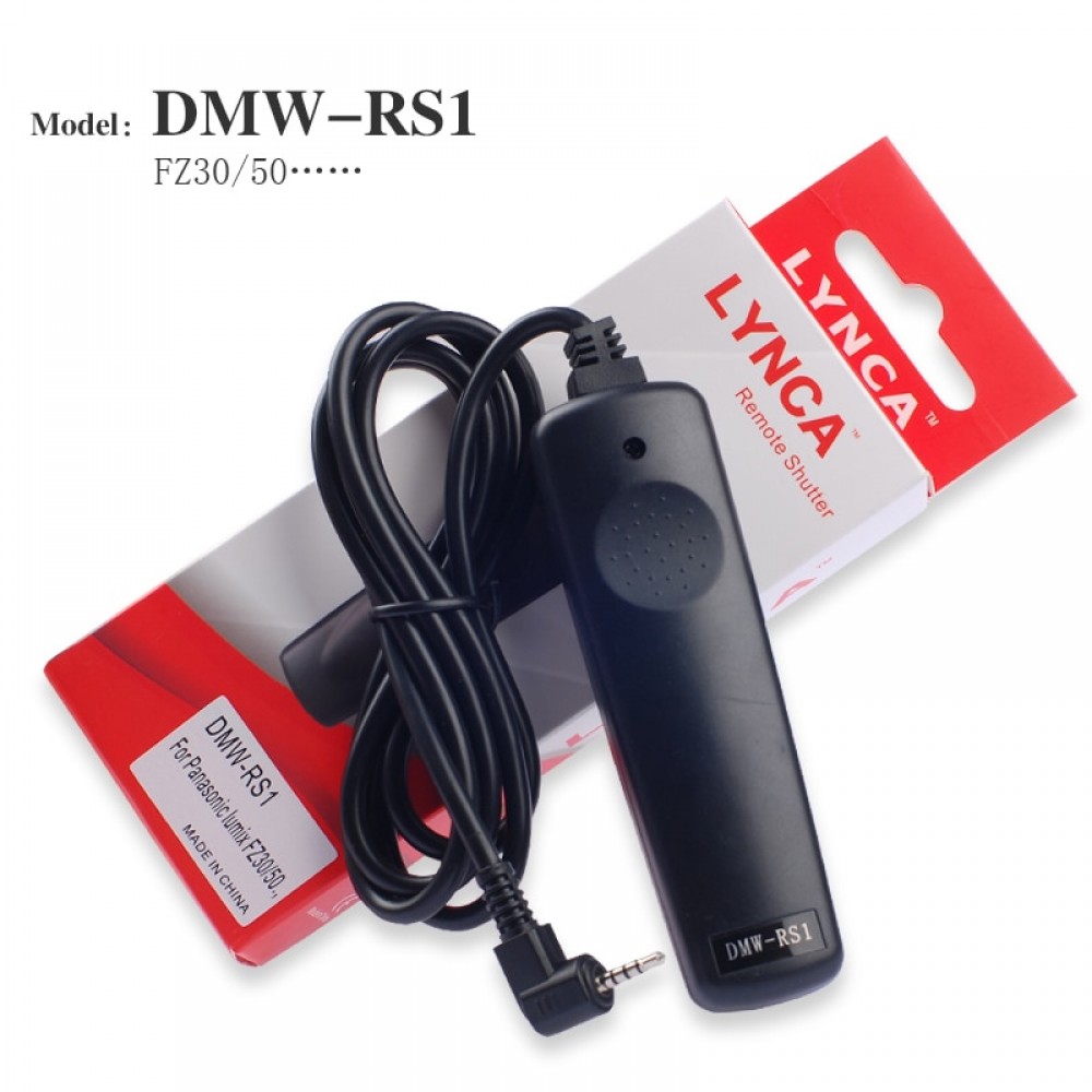 Camera Remote Control Shutter Release Cable for Panasonic Lumix DMW-RS1 For DMC-FZ50 FZ30 FZ20 FZ100 GF1 G3 G2 G10 GH1 GH2