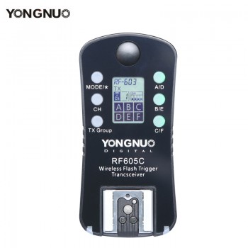 3pcs YONGNUO RF-605 Wireless Flash Trigger RF-605C RF605C RF605N RF-605N  for Canon Nikon upgrade version of RF-603II