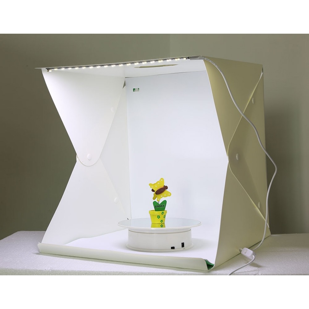 Large Size Folding Lightbox Photography Photo Studio Softbox LED Light Soft Box Photo Background Kit Light box Button Type