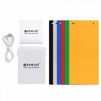 20*20cm 8 Mini Foldable Camera Photo Studio Soft Box Built In LED Photography Light Tent Softbox Light Room Tabletop Shooting
