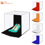 40 Cm Portable Still Life Soft Light Box Jewelry Photography Softbox  (with 5 Color Backgrounds) Portable Photo Studio Tent