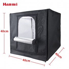 Hanmi 40 CM Led Light Softbox Camera Accessories Photo Studio Box Photography Box Light Box Mini Studio Lightbox For Photography