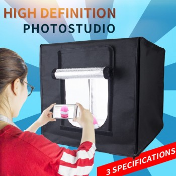 Hanmi 40 CM Led Light Softbox Camera Accessories Photo Studio Box Photography Box Light Box Mini Studio Lightbox For Photography
