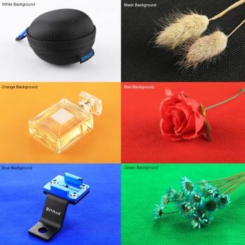 Mini Photo Studio Folding Lightbox Photography Softbox 2 Panel LED Light Soft Box Photo Background Kit Light box for DSLR Camera
