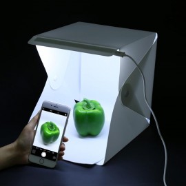 230*220*15mm Mini Foldable Light Room Box 20-LEDs Bright Softbox Table Tops Photo Studio Shooting Tent Lightbox Accessories