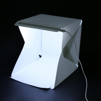 230*220*15mm Mini Foldable Light Room Box 20-LEDs Bright Softbox Table Tops Photo Studio Shooting Tent Lightbox Accessories