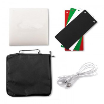 Foleto 40cm Mini Folding Softbox Studio Portable Photography Desktop LED Light Photo Soft Box Built-in button Background Upgrade