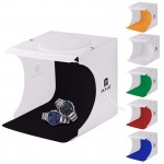 Mini Photograph Shooting Light Tent 20 x 20cm Professional Portable Table Top Photo Studio Lighting Box Kit Shooting Tent Kit