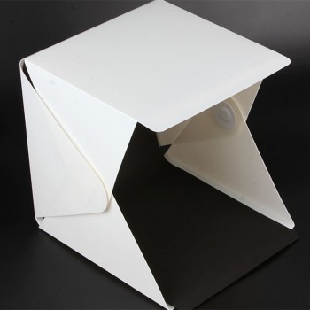 Hanmi 20cm Led Light Mini Photo Studio Tabletop Shooting Light Box Softbox Photo Lightbox Soft Box Fotografia Backdrops Lightbox