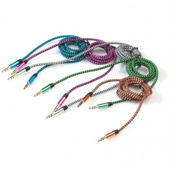 3.5mm Stereo Car Auxiliary Audio Cable Male To Male for Smart Phone 2018#1 aux 3.5mm male audio Cable